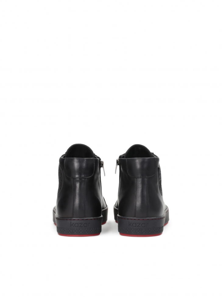 Men's black sneakers LEONID