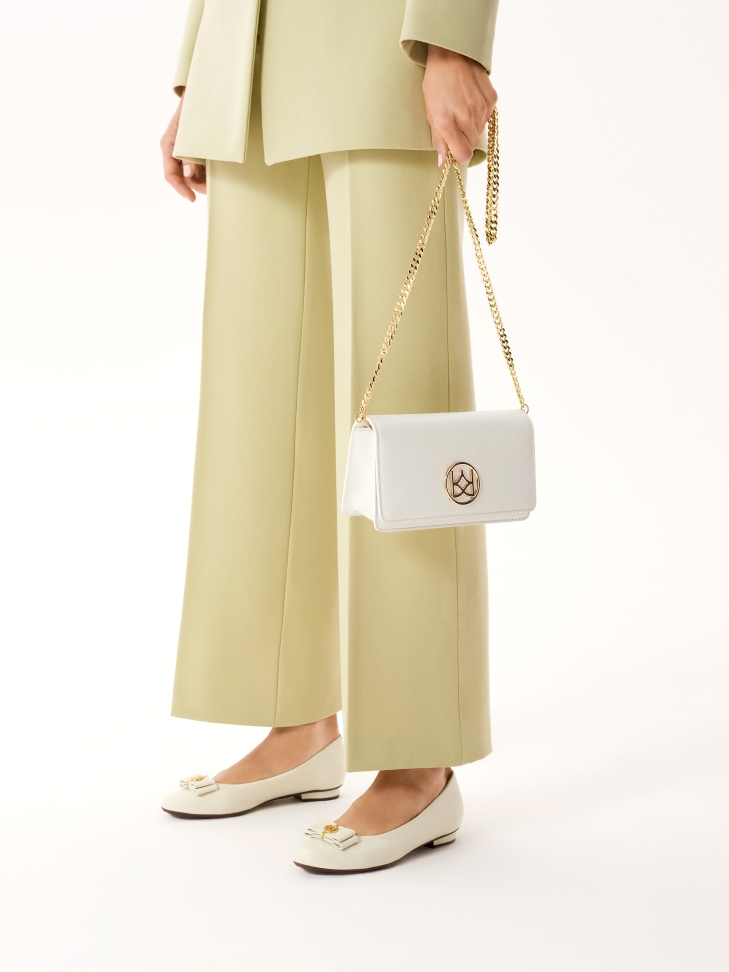 Leather ballerinas with comfort insole NANCY