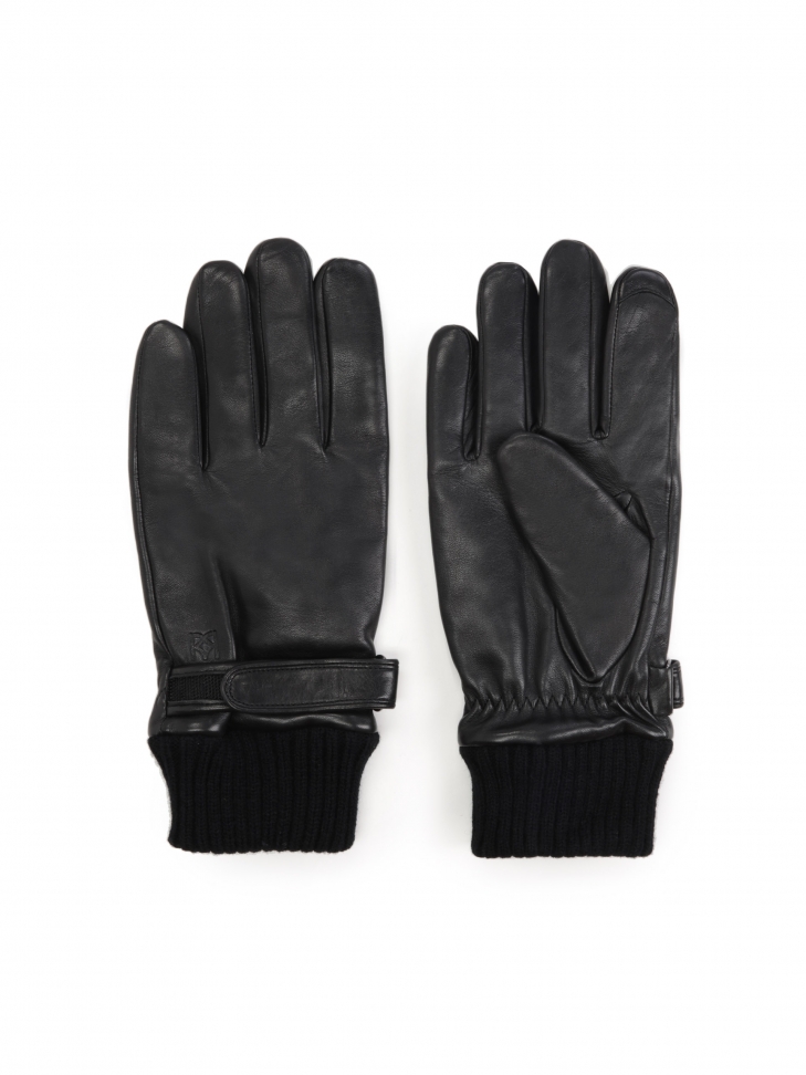 Men's black gloves CEZARIUS