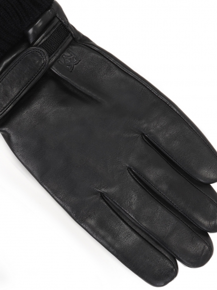 Men's black gloves CEZARIUS