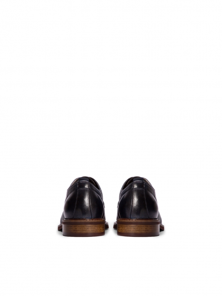 Men's navy blue derby shoes ARENALES