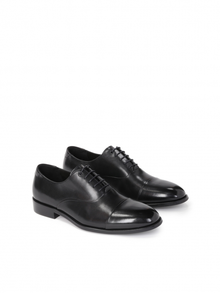 Men's black derby shoes NIKET