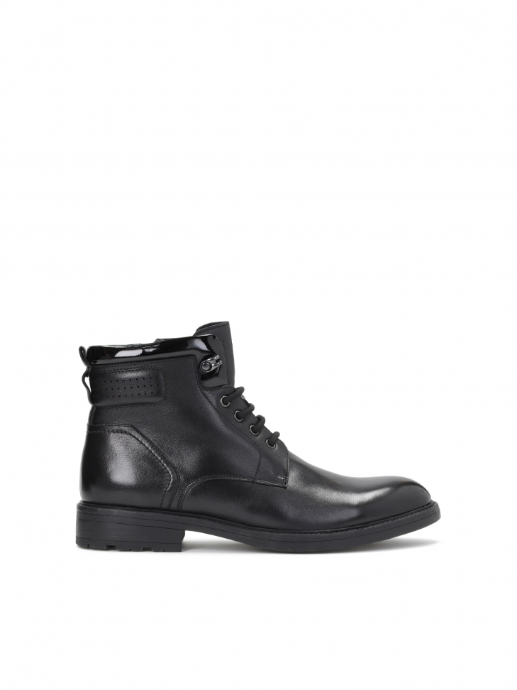 Men’s black chukka boots FABRIZIO
