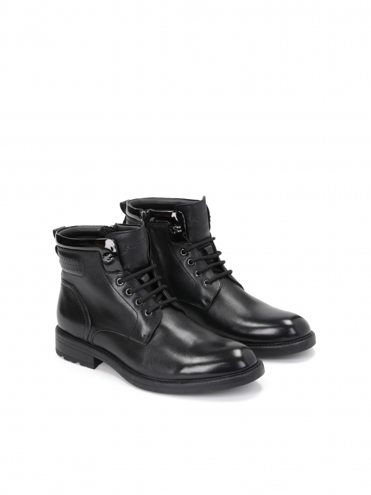 Men’s black chukka boots FABRIZIO