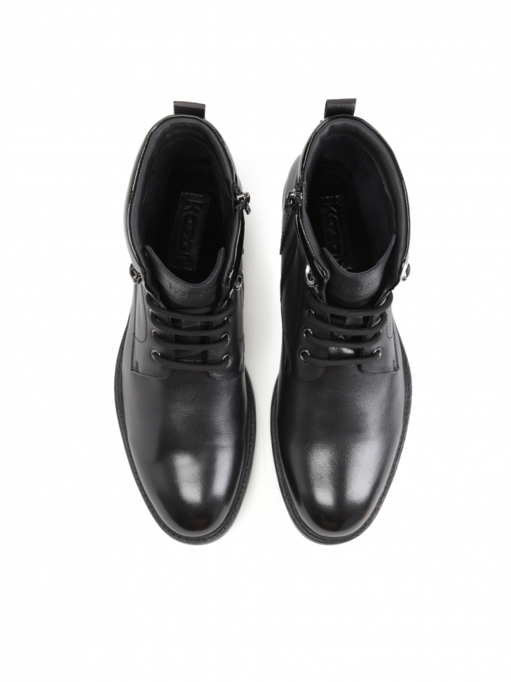 Men’s black chukka boots FABRIZIO