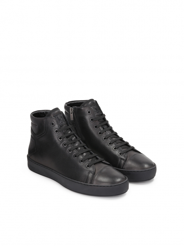 Men's black sneakers LEONID