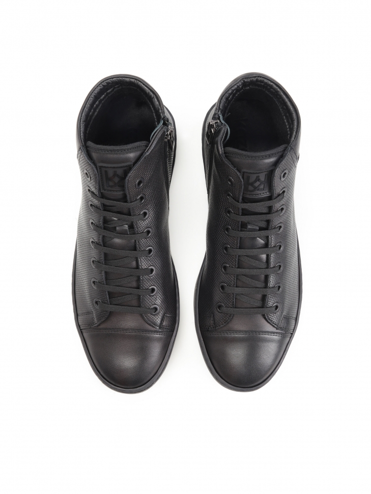 Men's black sneakers LEONID