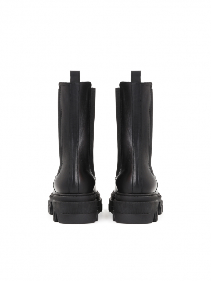 Ladies' black ankle boots EAST