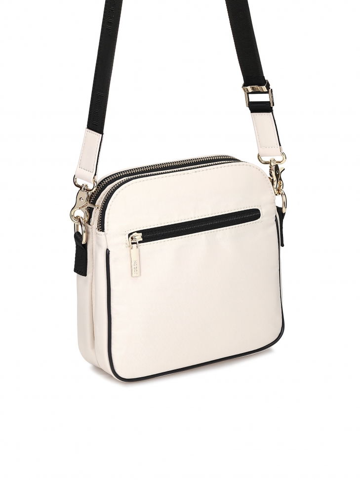 Ladies' off-white messenger bag POLINE