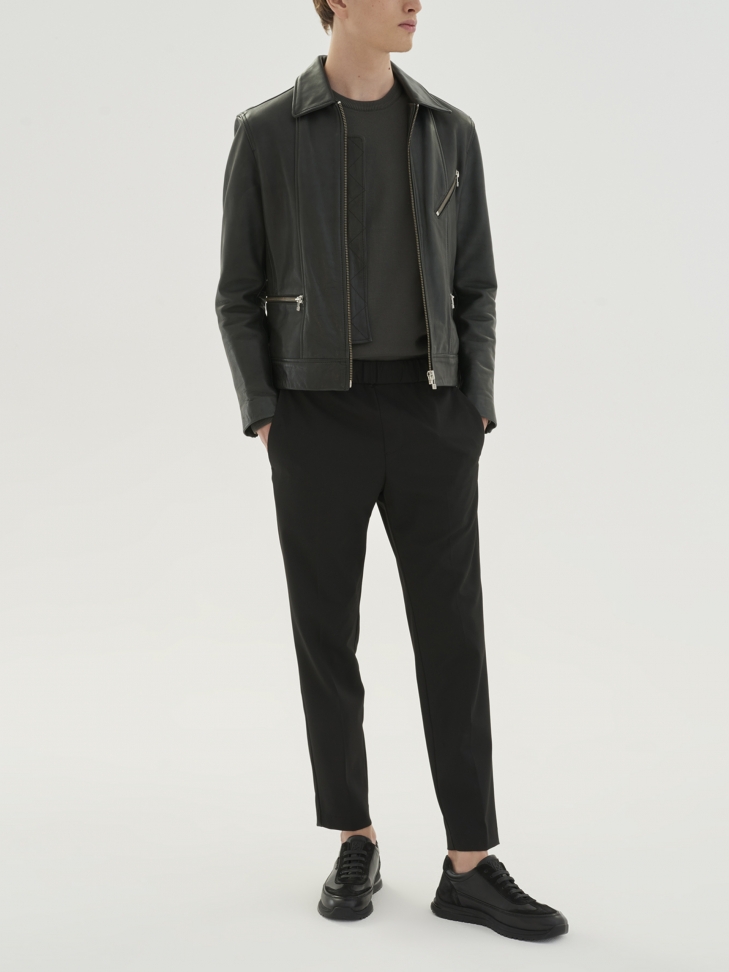 Men's black sneakers ALVIS