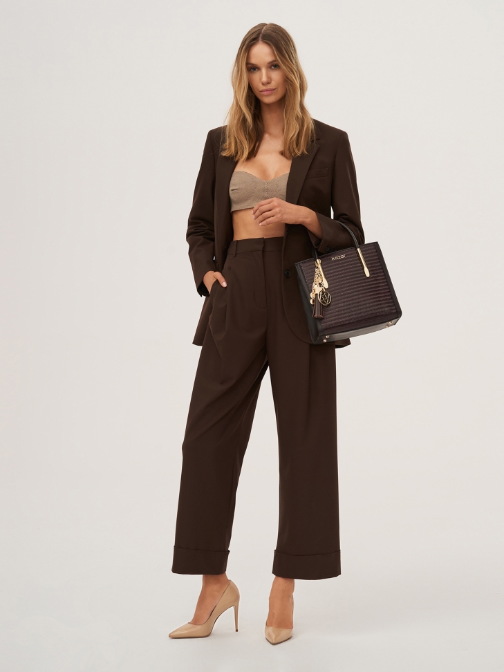 Leather pumps in nude colour NEW LUCIANA