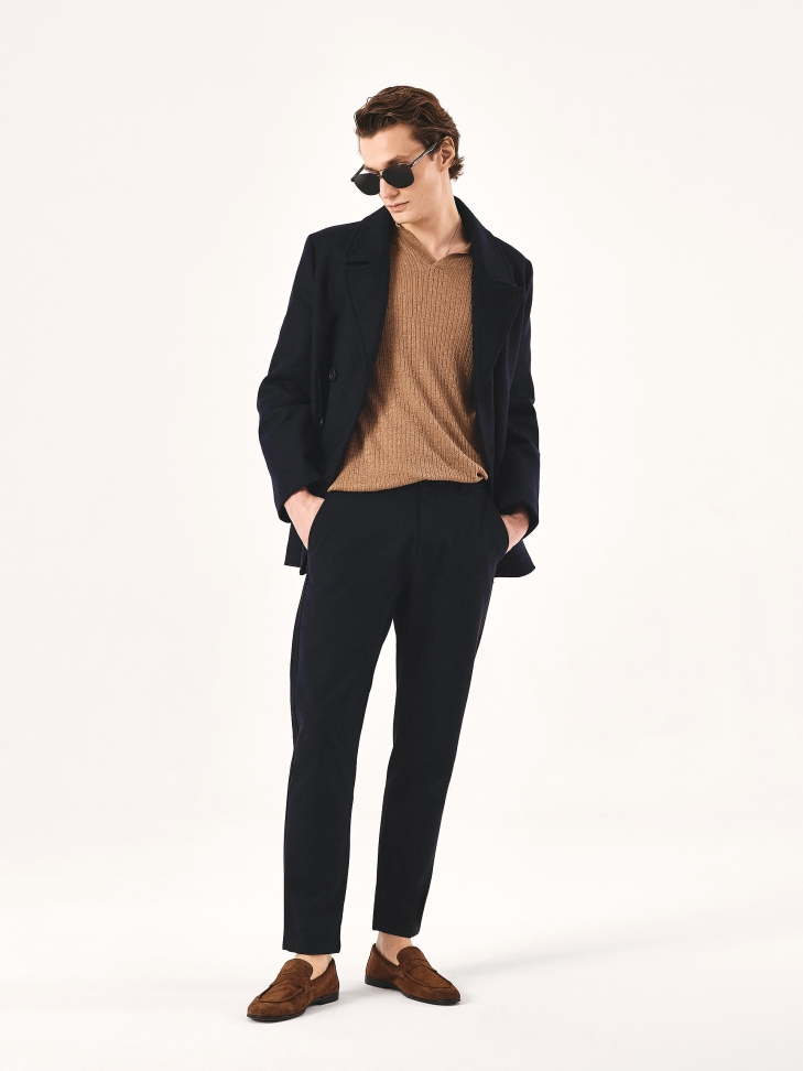 Attractive black Aviator sunglasses CAETANO