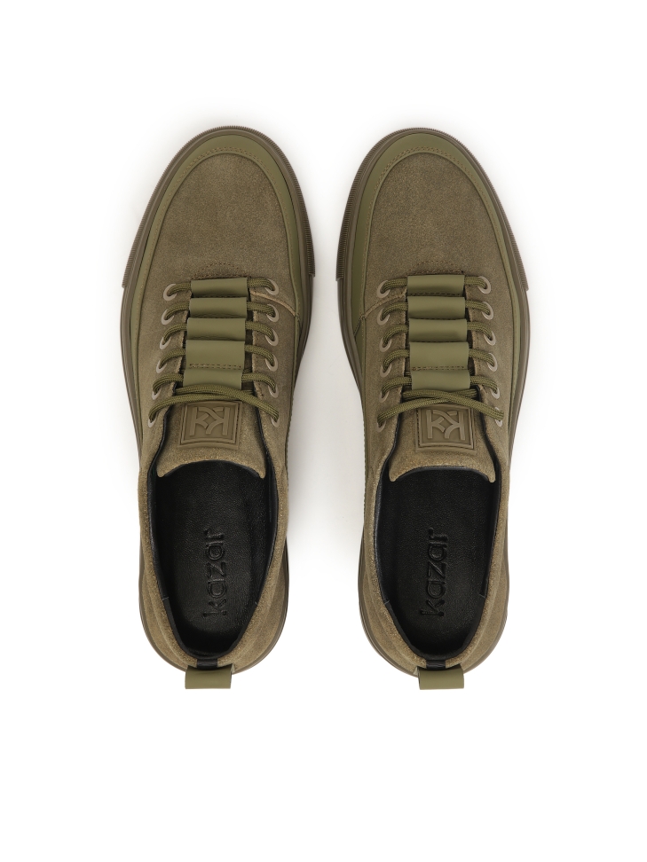 Men's sneakers in khaki color AJAKS