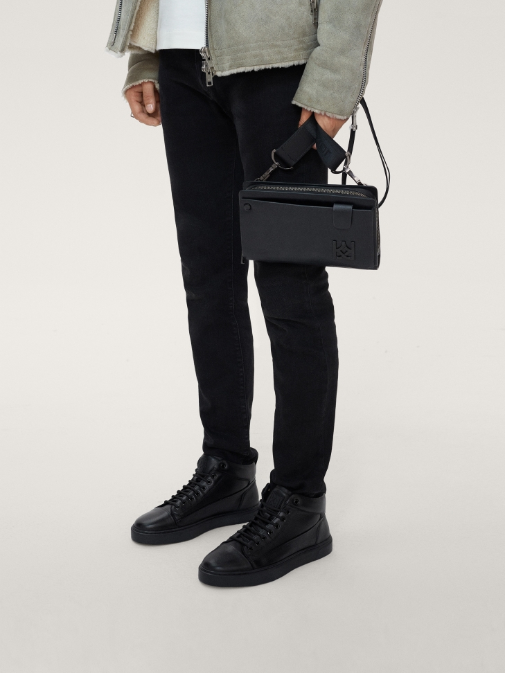 Men's leather sneakers in a trendy version TRUXTON