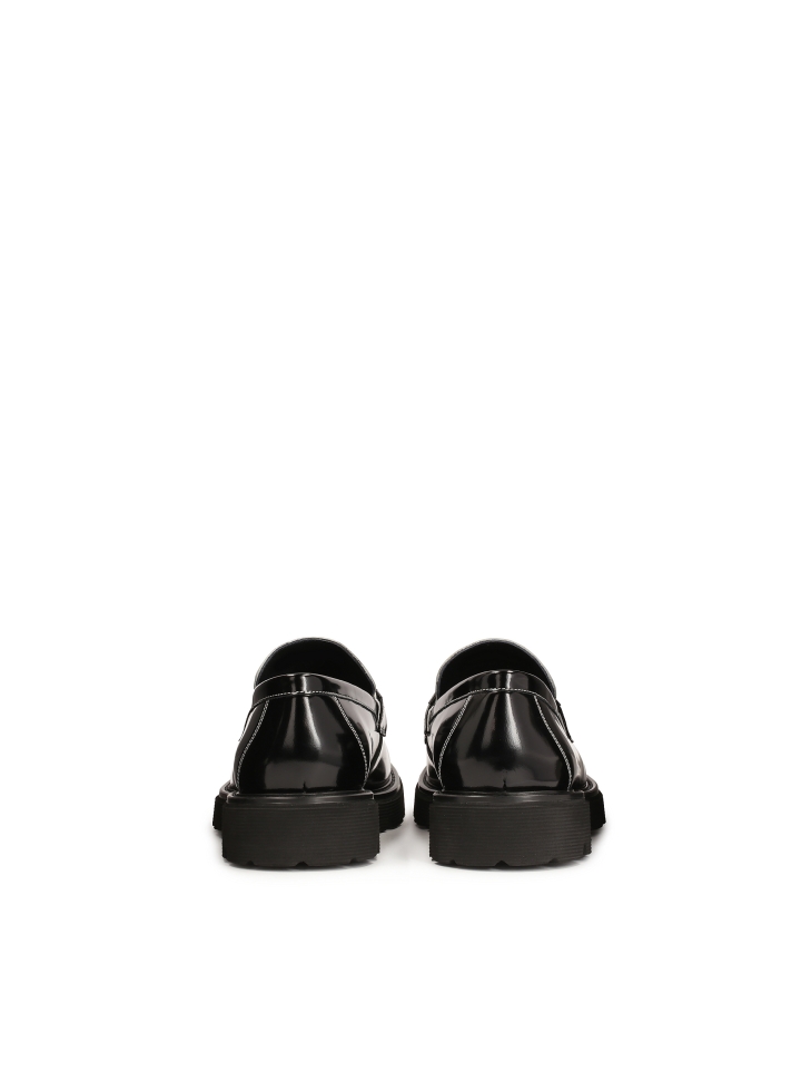 Slip-on two-tone patent leather loafers KS PHERTH