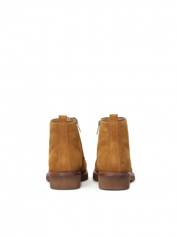 Light brown suede men's boots MELTON