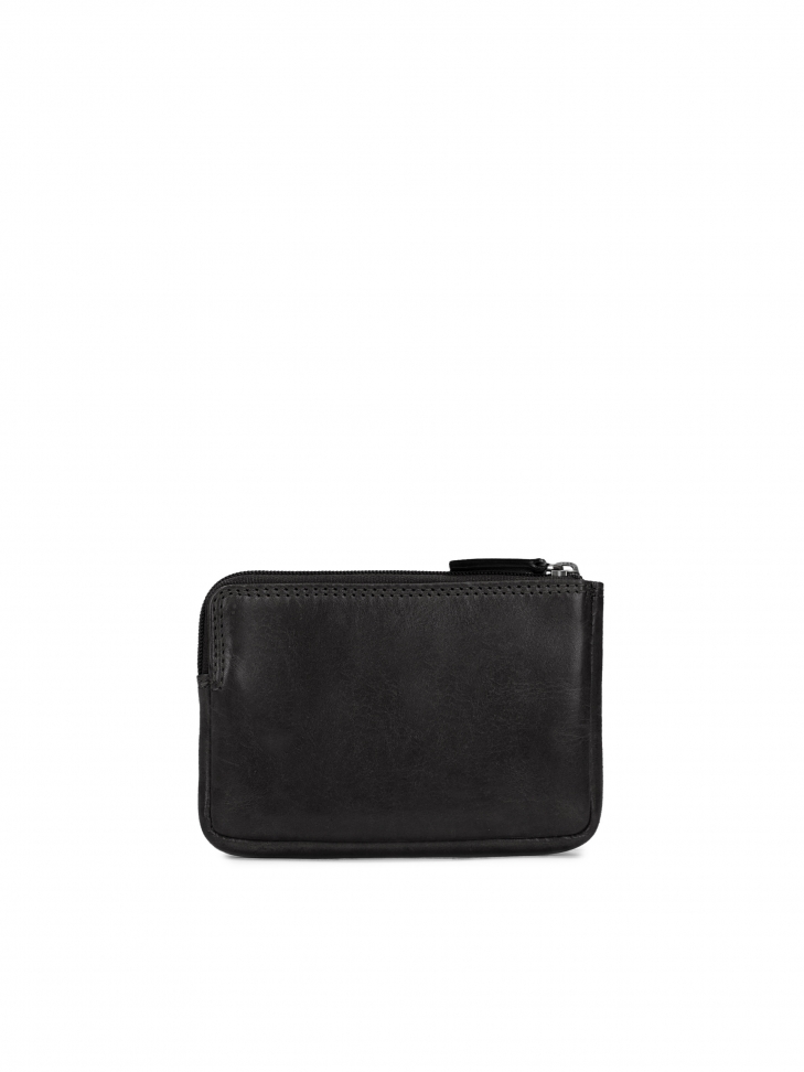 Lockable key case made of grain leather RENAN