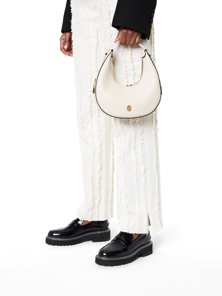 Patent leather shoes with track sole KS LIU