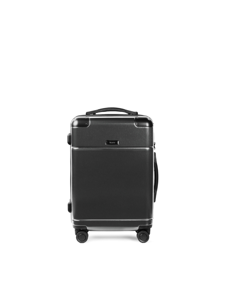 Grey cabin bag made of polycarbonate WORLD TOUR