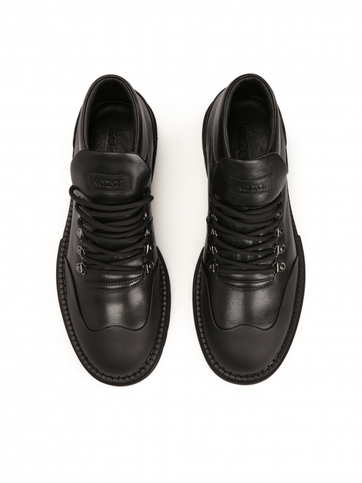 Lace-up boots with rubber toes ANIRAD