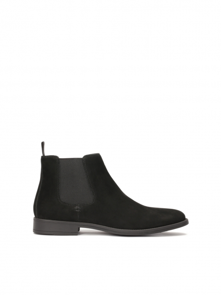 Black nubuck Chelsea boots ARNE