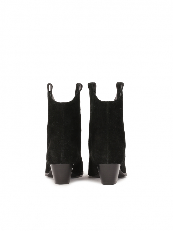 Suede slip-on cowboy boots GABE