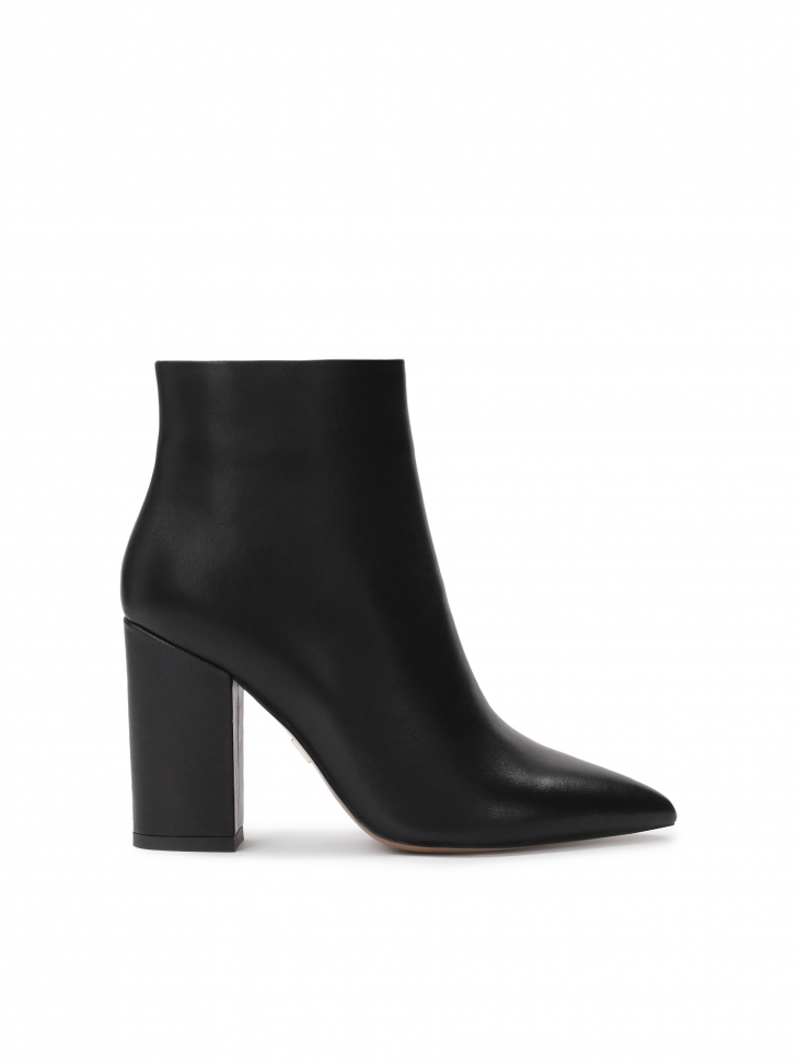 Stiletto leather boots with matching upper FLYNN