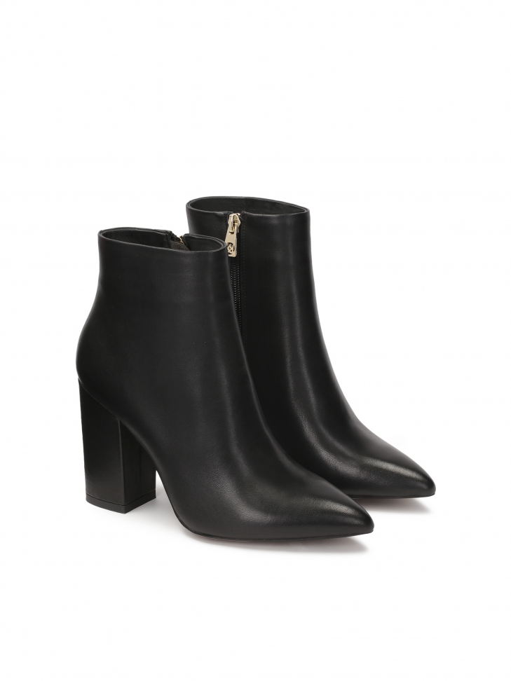 Stiletto leather boots with matching upper FLYNN