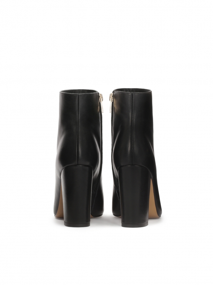 Stiletto leather boots with matching upper FLYNN
