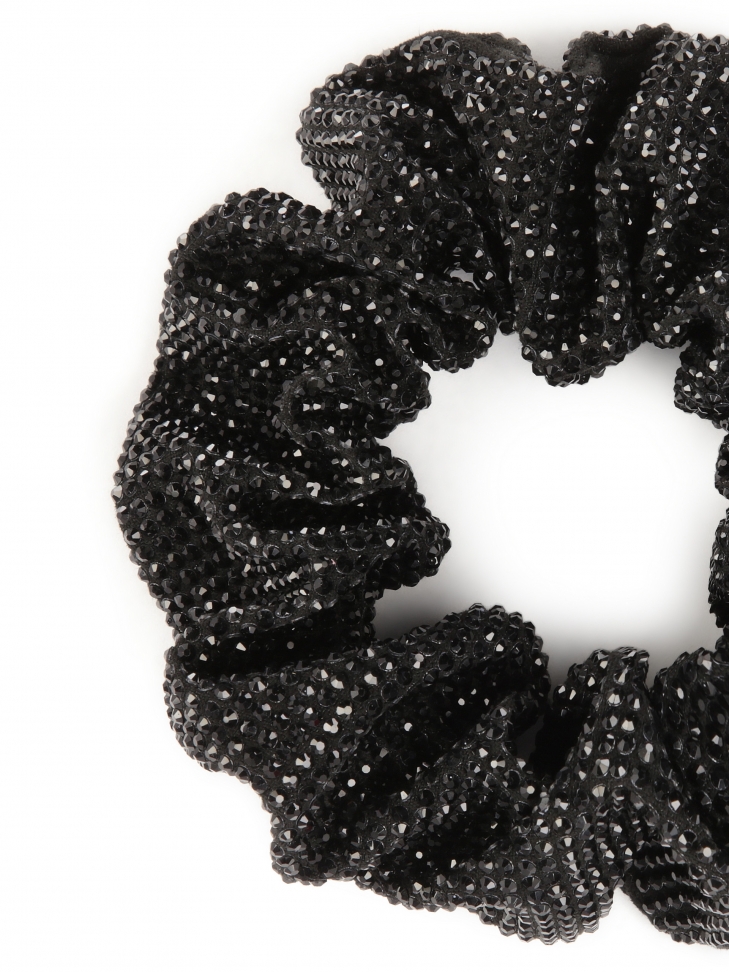 Black decorated hair elastic  BARRON