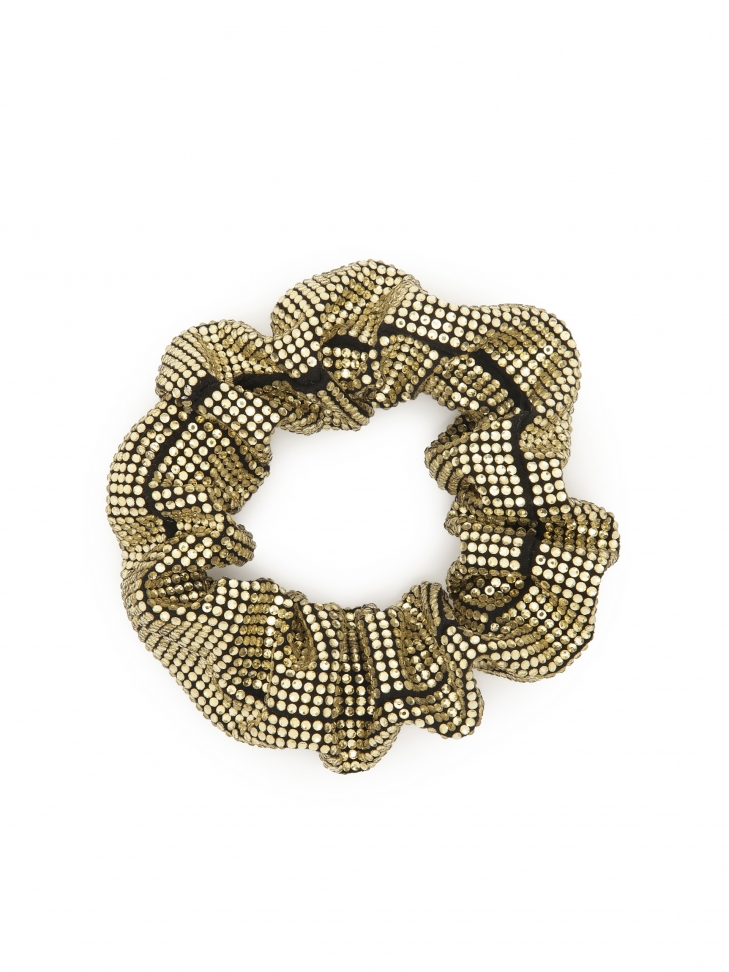 Scrunchie for hair with crystals BARRON