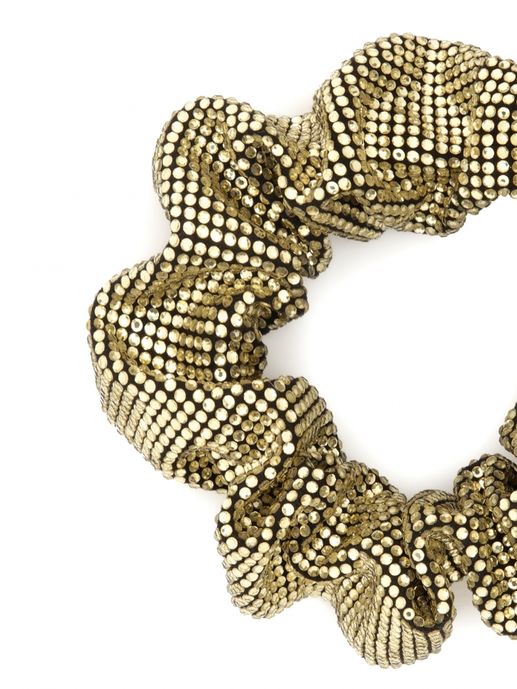 Scrunchie for hair with crystals BARRON
