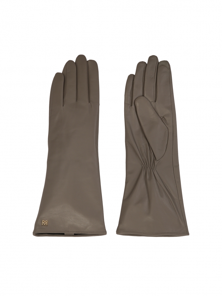 Women's leather gloves with touch screen function SENECA
