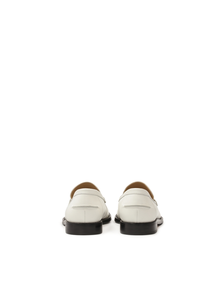 Slip-on leather loafers on a comfortable sole BRUNA