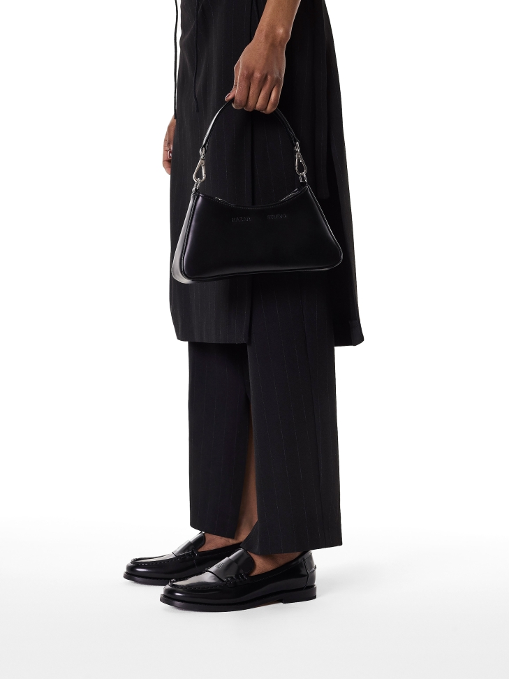 Black versatile slip-on loafers KS BRUNA