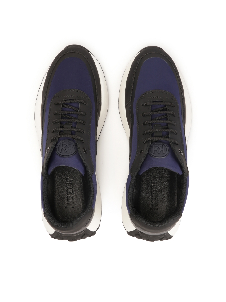 Combination material sneakers DANNAY