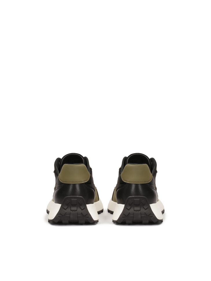 Lace-up sneakers in contrasting colors  DANNAY