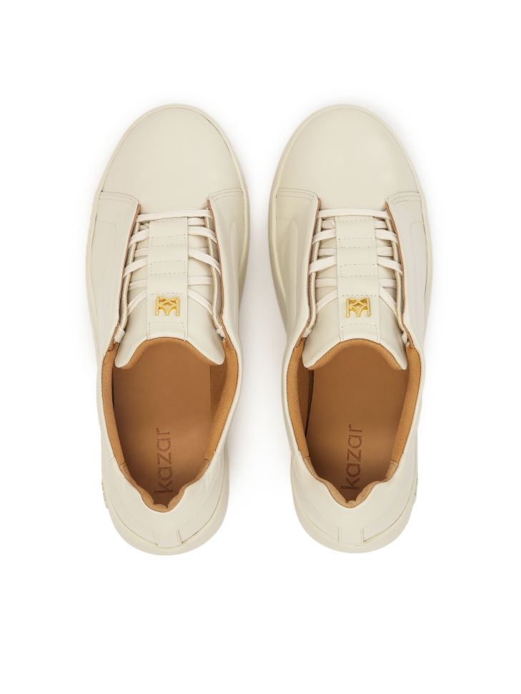 Comfortable sneakers on a thick sole MALIA