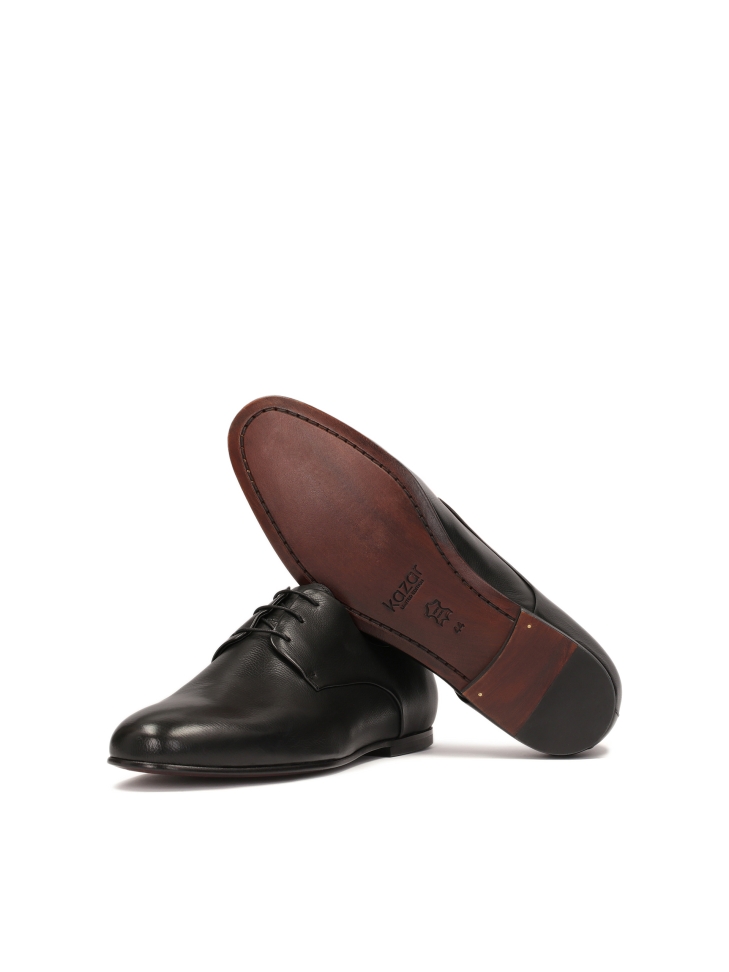 Formal black shoes with leather sole GAPSAR