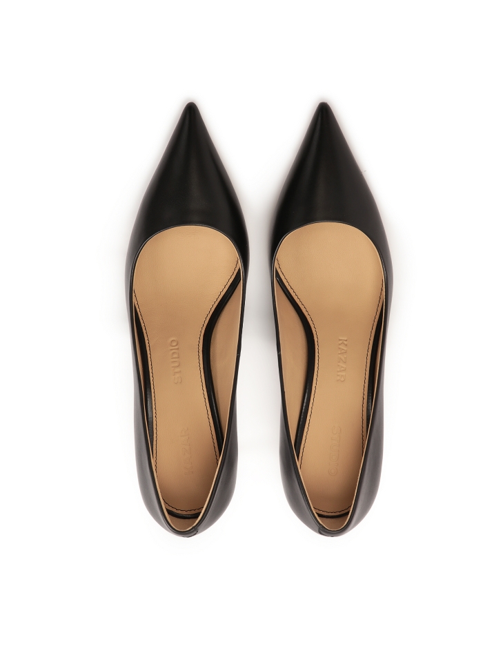 Heeled boots with pointed toe ALYSSA