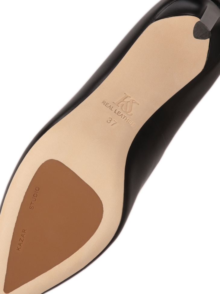 Heeled boots with pointed toe ALYSSA