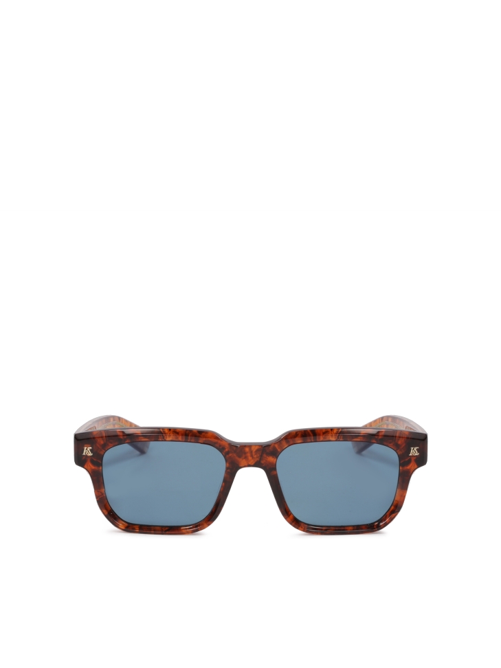 Men's tortoiseshell glasses with rectangular frames  BILLAY