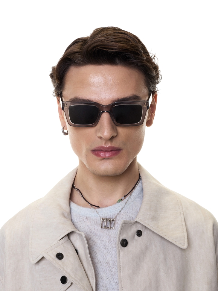 Grey polarized wayfarer glasses  KYNLEE