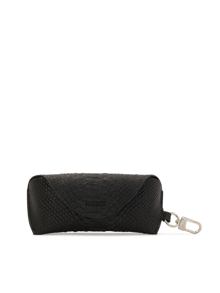 Spectacle case with embossed pattern DELIN