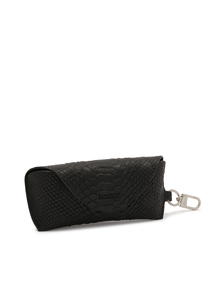Spectacle case with embossed pattern DELIN