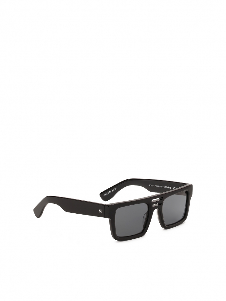 Black glasses with polarized filter ILTES