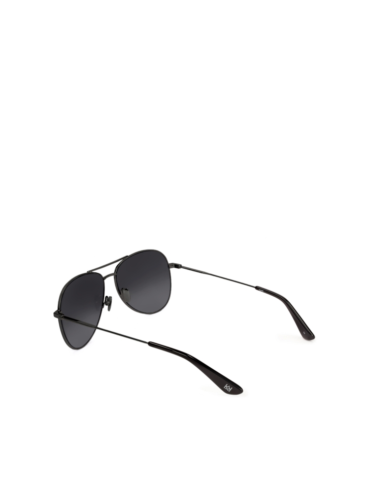 Pilot sunglasses gun metal SILESIO