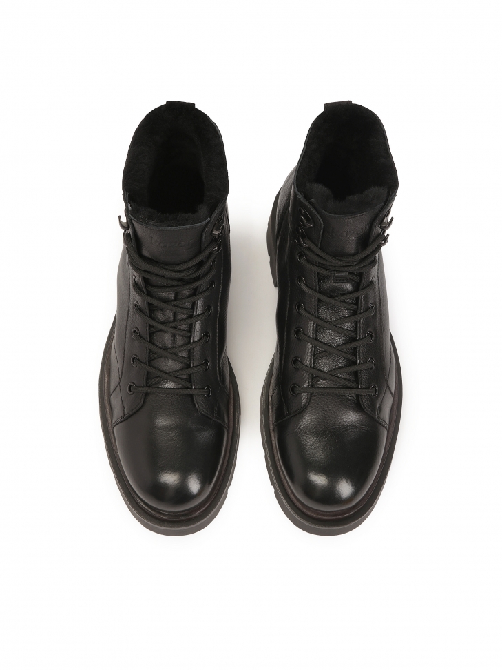 Black men's insulated boots KILLIANOS