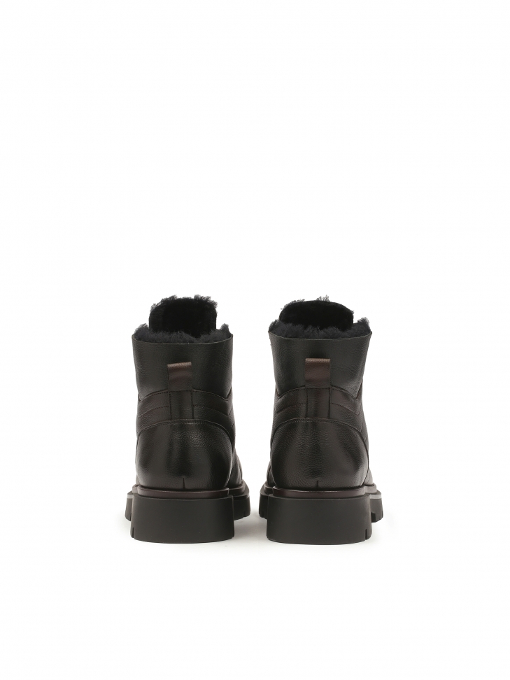 Insulated men's boots made of natural leather KILLIANOS