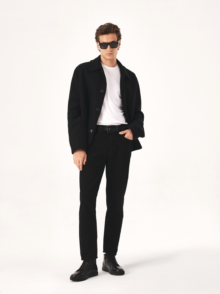 Black men's high top sneakers  LENNART